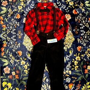 Carter's Child of Mine Toddler Boy Plaid Set, 3 Piece, Sizes 4T